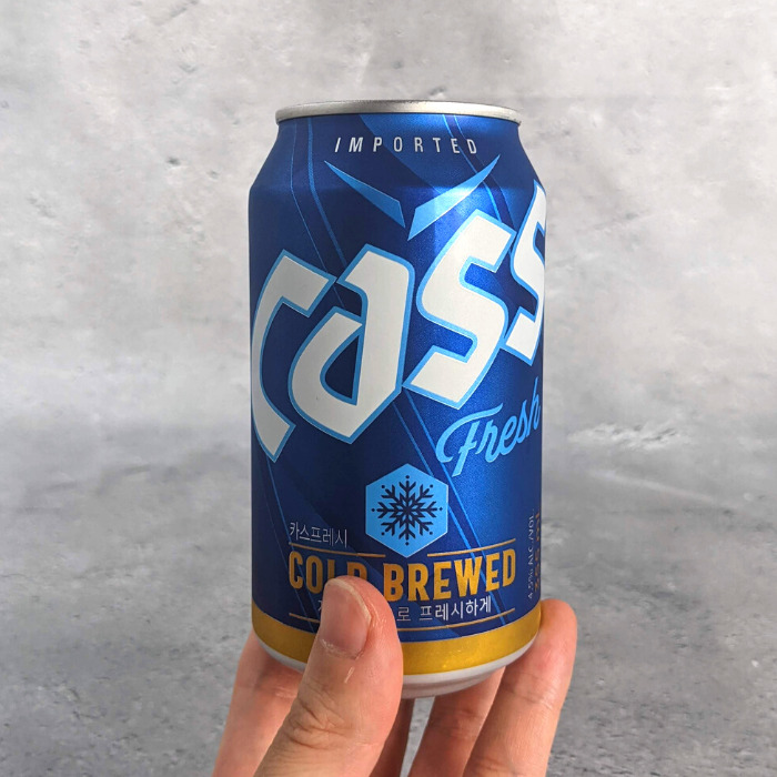 韓国ビール「CASS」