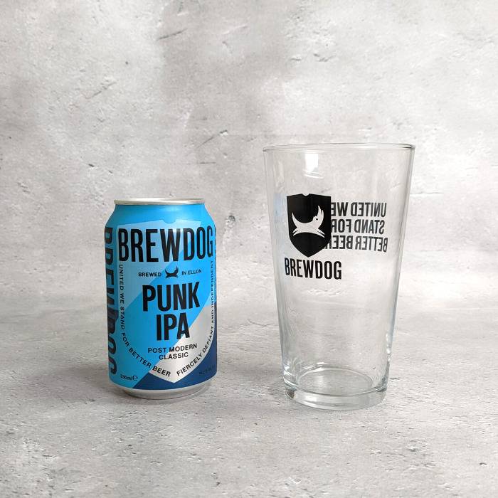 BrewDog「Punk IPA」とBrewDog専用グラス